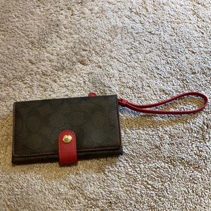 New Coach Wristlet
